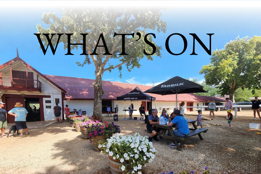 What's On at  Tahbilk Estate Sunday 2nd November